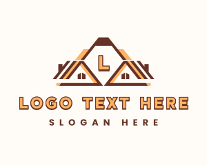 Real Estate - Real Estate Roofing logo design