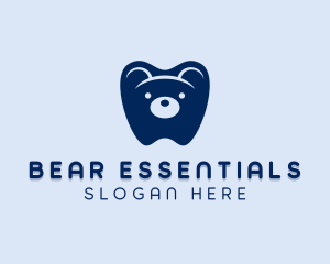 Bear - Dentistry Bear Tooth logo design