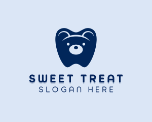 Dentistry Bear Tooth logo design