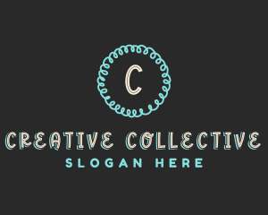 Fun Creative Doodle logo design