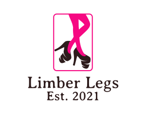 Legs - Sexy Legs High Heels logo design