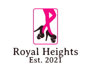 Sexy Legs High Heels  logo design