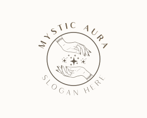 Mystic Nail Hand Salon logo design