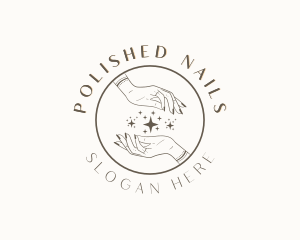 Mystic Nail Hand Salon logo design