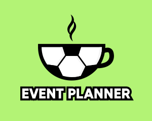 Tea - Soccer Ball Coffee Cafe logo design