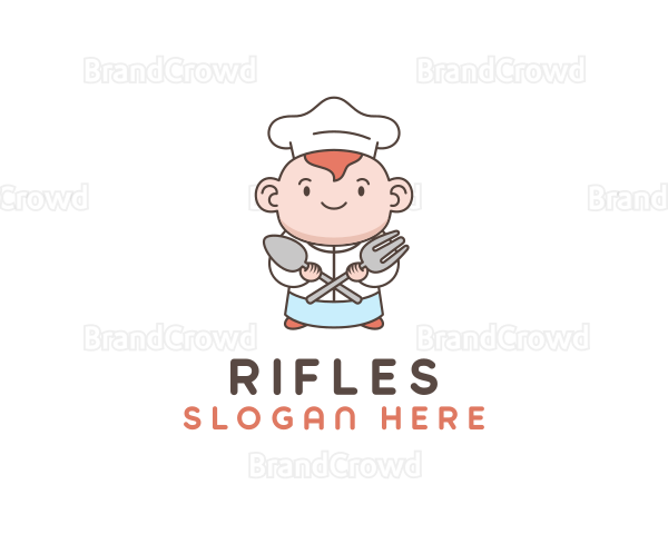 Baby Chef Cooking Logo