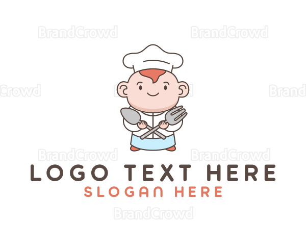 Baby Chef Cooking Logo