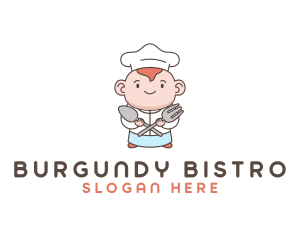 Baby Chef Cooking logo design