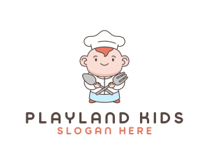 Baby Chef Cooking logo design