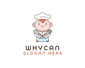 Kid - Baby Chef Cooking logo design