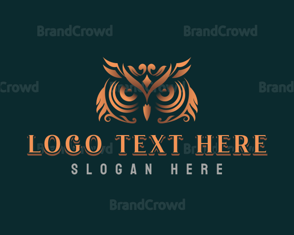 Elegant Premium Owl Logo