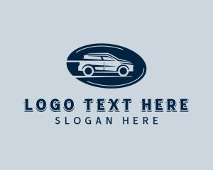 Mechanic - SUV Car Rideshare logo design