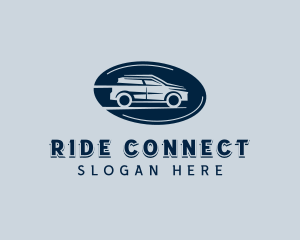 SUV Car Rideshare logo design