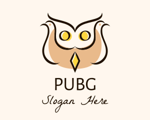 Dove Owl Bird Logo