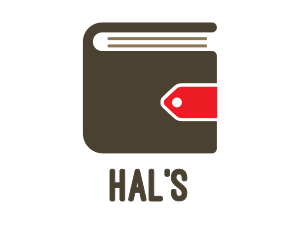 Wallet Book Tag Logo