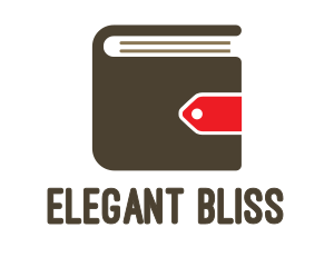 Procurement-consultant - Wallet Book Tag logo design
