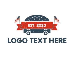 Texas - American Burger Restaurant logo design