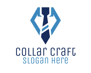 Collar - Blue Collar Diamond logo design