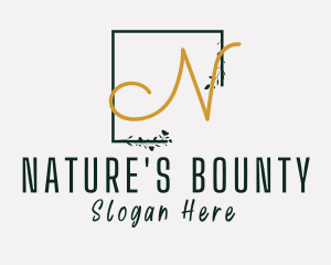 Natural Beauty Boutique  logo design