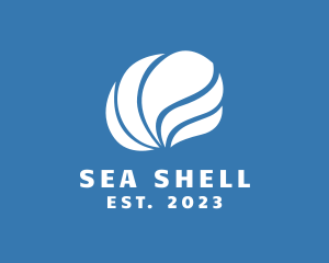 Sea Wave Shell  logo design