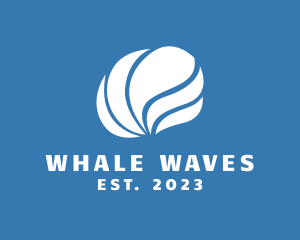 Sea Wave Shell  logo design