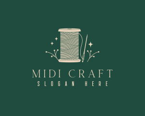 Craft Thread Needle logo design