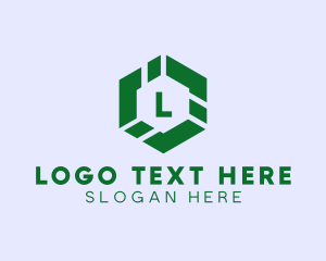 Financial - Hexagon Business Agency Company logo design