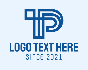 Letter P - Corporate Letter P logo design