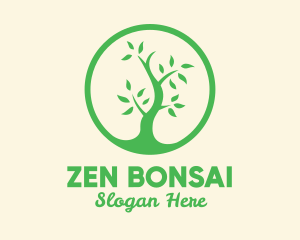 Bonsai - Forest Tree Environment logo design