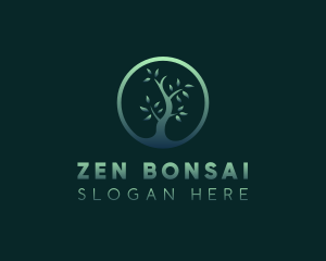 Forest Tree Environment logo design