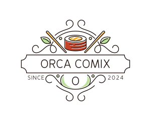 Culinary Sushi Restaurant Logo