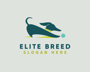 Breed - Playful Dog Animal logo design