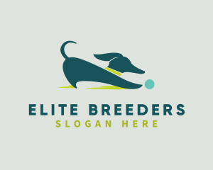 Playful Dog Animal logo design