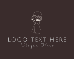 Shop - Minimalist Ladies Fashion logo design