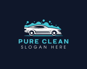 Clean Automotive Wash logo design