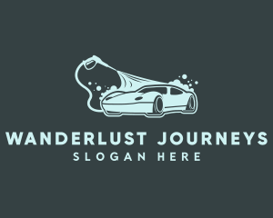 Auto Wash - Bubbles Car Wash logo design