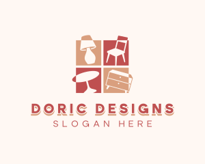 Decor Interior Design logo design