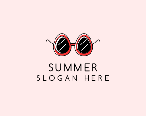 Egg Fashion Sunglasses  logo design