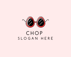 Egg Fashion Sunglasses  logo design