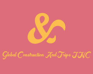 Generic - Yellow Swirly Ampersand logo design