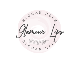 Glamourous Elegant Wordmark logo design