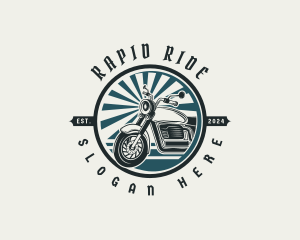 Rider Bike Motorcycle logo design