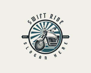 Rider Bike Motorcycle logo design