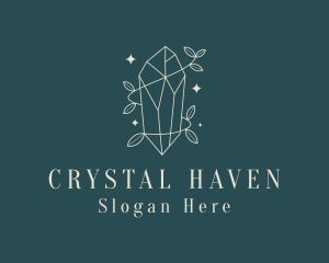 Crystals - Elegant Crystal Jewelry logo design