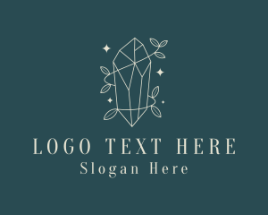 Crystals - Elegant Crystal Jewelry logo design