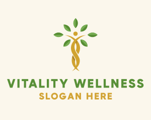 Tree Human Wellness logo design