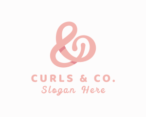 Stylish Fashion Ampersand logo design