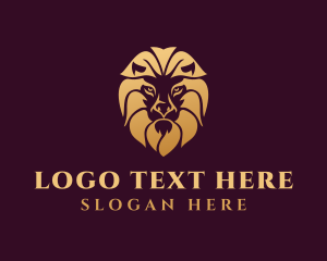 Financial - Fierce Lion Animal Safari logo design