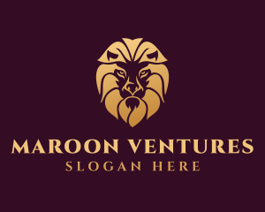 Fierce Lion Animal Safari logo design