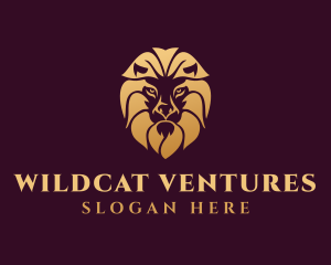 Fierce Lion Animal Safari logo design